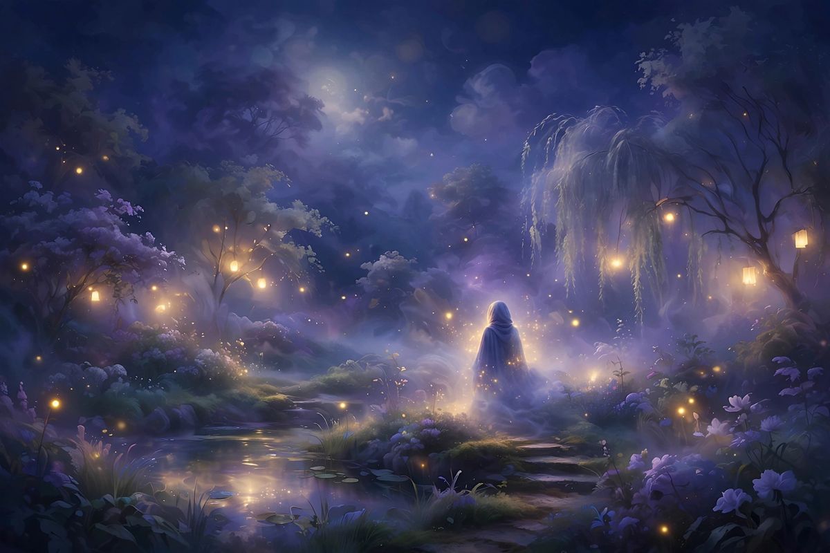 Standing in soft mist — naked dreams often point to feeling seen, open, or unsure.