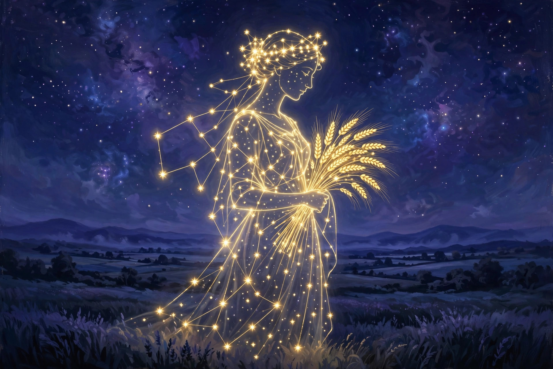 Virgo dates and season art